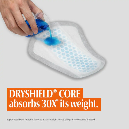 Depend Shields Incontinence Pads for Men, Light Absorbency, 58 Count